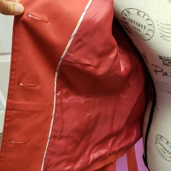 Jacob 💕💕Orange Light Jacket Coat - Picture 13 of 16